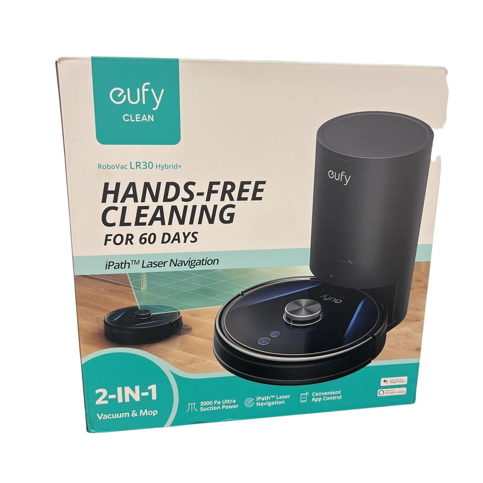 Eufy RoboVac LR30 Robot Vacuum Cleaner - black