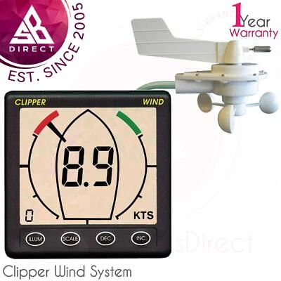 NASA Marine Clipper Wind System V2 - 12vDC With Masthead & 20m Cable│Boats Use - Image 1 of 4