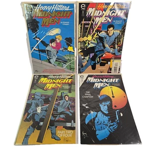 Heavy Hitters Midnight Men #1 2 3 4 fumetti epici Howard Chaykin - Foto 1 di 5