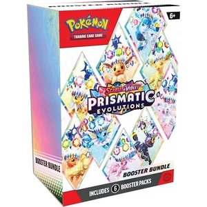 Pokemon TCG: Scarlet & Violet Prismatic Evolutions Booster Bundle - 6 Packs NEU - Bild 1 von 1