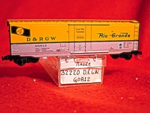 KD 32229-1 (Bausatz) D & R G W 'flying Rio Grande' Box Car #60812 'NEU' Spur N - Bild 1 von 4