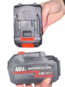 BATTERIA RICAMBIO 48V MAX PER MINI SEGA ELETTRICA IDROPULITRICE MOTOSEGA CESOIA - Foto 1 di 1