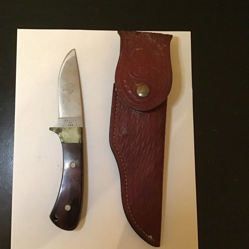 CASE Knife XX SS USA R503 SSP Arapaho Leather Sheath Full Tang Fixed 8