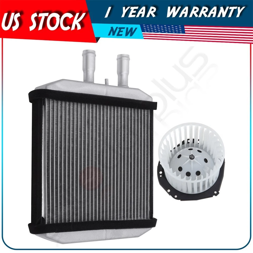 Blower Motor and Heater Core HVAC Fit For 1988 1989-1990 Buick LeSabre Front Kit - Image 1 of 1