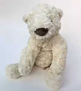 Conejitos de peluche de la bahía "Boris" el oso polar (sin bufanda), 14" de largo - Imagen 1 de 9