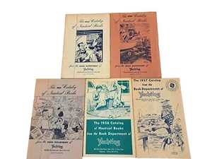 LOT OF 5 VTG NAUTICAL YACHTING CATALOG Old Magazine DISPLAY. E - Picture 1 of 3