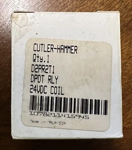 EATON CUTLER HAMMER D2PR2T1 DPDT Relay 240 VDC COIL - Bild 1 von 3