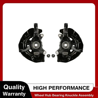 Пара передних поворотных кулаков и подшипников ступицы колеса для Toyota Camry 2007 2008-2011 годов выпуска - Изображение 1 из 4