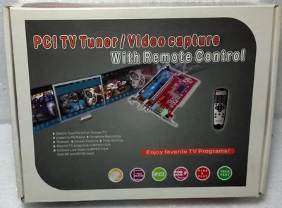 PCI TV Tuner / Video Capture new in box. Components sealed. Never used. - Image 1 of 4