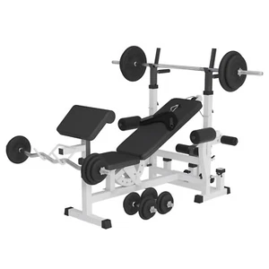 GORILLA SPORTS® Kraftstation Hantelbank Multifunktion Trainingsbank Fitnessgerät - Bild 1 von 12