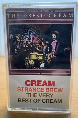 CREAM STRANGE BREW (BEST OF) Cassette Tape Reissue Rock Blues Rare - Image 1 of 3