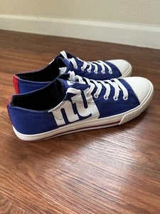 Sneakers basse NY Giants uomo in tela taglia 11 blu usate in ottime condizioni - Foto 1 di 13