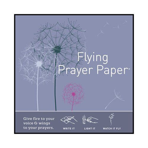 Flying Wish Paper - Write it., Light it, & Watch it Fly - 5" x 5" - Mini Kits