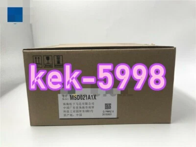 1-Piece New Panasonic Servo Driver MSD021A1X-#P - Image 1 of 3