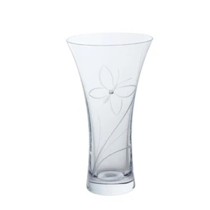Vaso spray farfalla glitter cristallo Dartington - 21,5 cm - Foto 1 di 2
