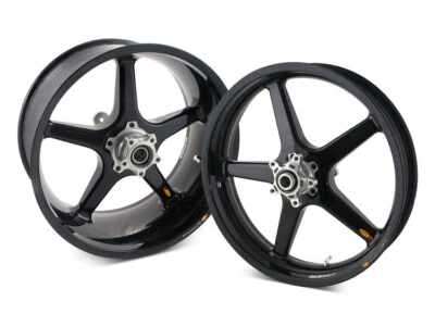 BST 碳纤维轮辋车轮 Harley Davidson H-D V-Rod Street 夜杆 宽后 — 第 1/3 张图片