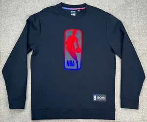 Hugo Boss NBA Men's Long Sleeve Multicolored Sweatshirt Size Large - Picture 1 of 10