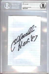 Billy Williams Signed Autographed Cut Signature Chicago Cubs BAS Beckett 970 - Picture 1 of 1