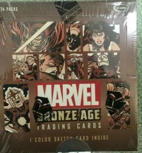 Marvel Bronze Age (1970-1985) Trading Cards Sealed Box Rittenhouse Archives 2012 - Zdjęcie 1 z 3