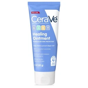 CeraVe Windelausschlagcreme, Baby Heilsalbe für extra trockene, rissige Haut, - Bild 1 von 8