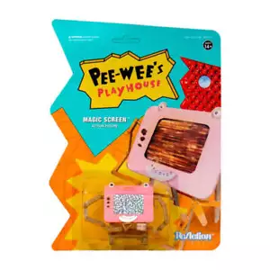 Pee-Wee's Playhouse Magic Screen Highly Collectable ReAction 3.75" Figure - Picture 1 of 1