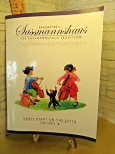 Barenreiter`s  Sassmannshaus / Softcover / Early Start on the Cello, Volume 4 - Picture 1 of 4