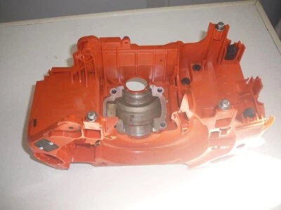 Husqvarna 455 Rancher II Tronçonneuse Carter de Moteur, Réservoir Carburant - Photo 1/4