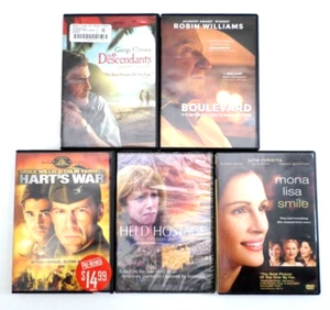 Bundle of 5 {Drama} DVD Movies: The Descendants Hart's War Mona Lisa Smile etc - Imagen 1 de 8