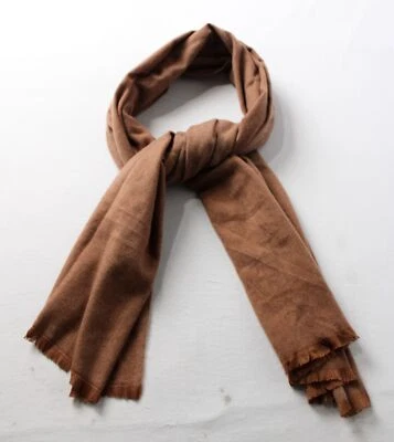 Bufanda de franela cepillada suave para mujer Old Navy CG2 marrón camel talla única nueva con etiquetas Foto 1 de 3