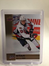 Jean-Luc Foudy 2019-20 Upper Deck CHL Gold Glossy Star Rookie SP RC #305