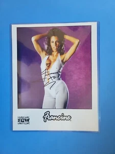 Francine Autograph 8x10 ECW Extreme Championship Wrestling Toploader Pro Signed - Picture 1 of 2
