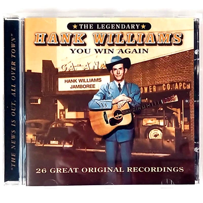 Hank Williams - You Win Again (CD Album, 2003 Prism) 26 Original Recordings - Image 1 of 3