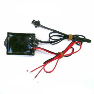 12V electroluminescent inverter EL panel sheet backlight lamp strip wire Tape - Foto 1 di 1