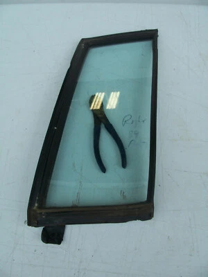 1987 1988 1989 Brougham puerta trasera derecha cuarto ventana cristal usado fabricante de equipos originales Cadillac Foto 1 de 4
