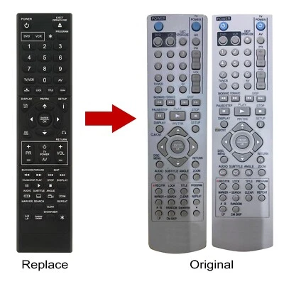 6711R1P104F 6711R1P104D Replaced Remote For LG DVD/VCR V180S V190 V-290 V-180 - image 1 of 4