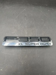 Ford F-350 XL Super Duty emblem badge decal logo F350 OEM Genuine Original - Picture 1 of 7