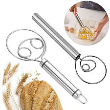 Danish Dough Whisk Stainless Steel Bread Whisk Quick Bread Mixer Kitchen Tool AU