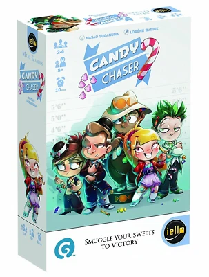CANDY CHASER Mini Game by IELLO For 2-4 Players - Smuggle Your Sweets To Victory - Image 1 of 2