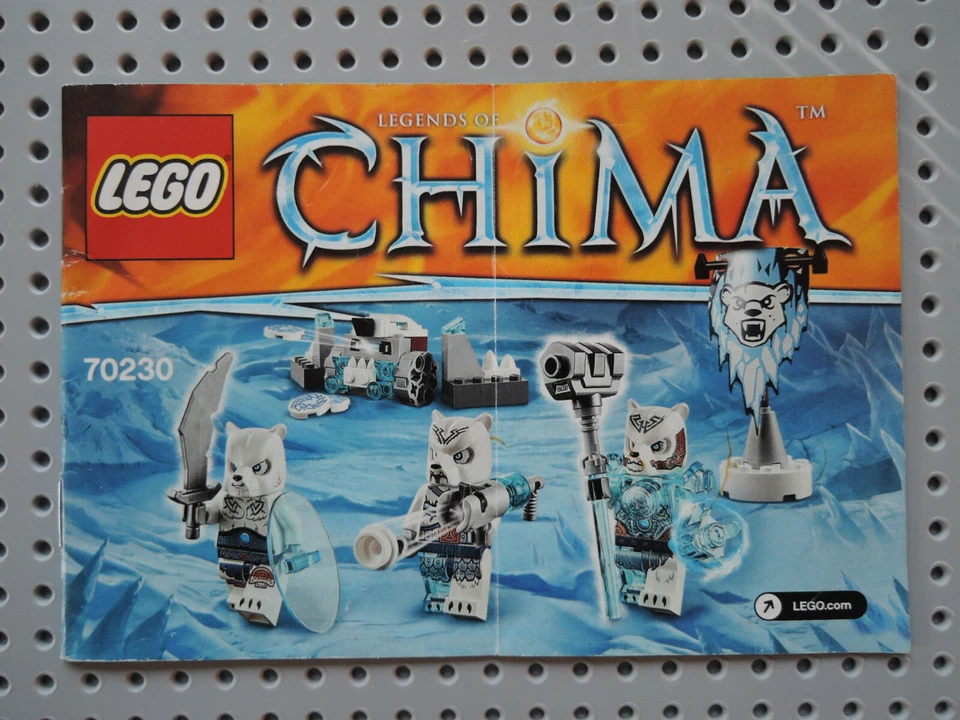 Lego Bauanleitung Instruction Chima 70230 - Bild 1 von 1