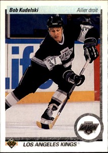 1990-91 (KINGS) Upper Deck French #433 Bob Kudelski RC