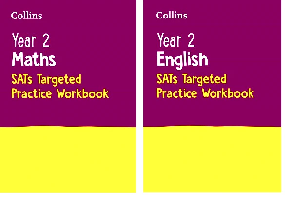 Collins KS1 Practice - Year 2 Maths & English SATs Targeted Practice Workbook :  - Image 1 of 4