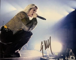 FOTO 8x10 firmada por Emily Armstrong cantante de Linkin Park autógrafo certificado de autenticidad auténtico - Imagen 1 de 2