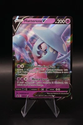Hatterene V SWSH055 SWSH: Sword & Shield Promo Cards Holo - Image 1 of 2