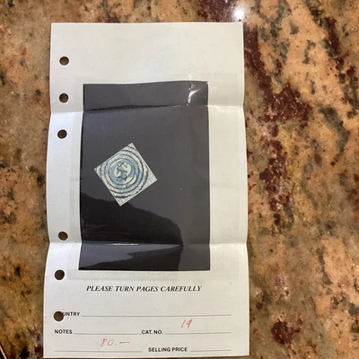 Alemania Estados 1863 Thurn & Taxis Distrito Norte 2 sgr Azul Sc #19  Foto 1 de 3