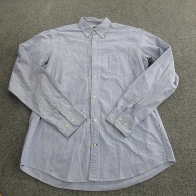Gustin Shirt Mens XL Tall Light Blue Oxford Button Down Long Sleeve Made in USA - Image 1 of 4