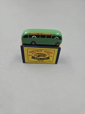 Vintage Matchbox Lesney #21 Bedford Duple Luxury Coach With Metal Wheels In The - Image 1 of 4