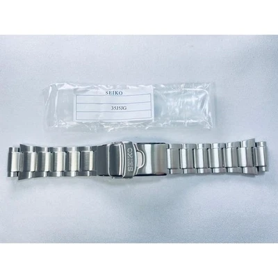 Genuíno Novo Seiko Kinetic Diver 20mm SS Band 35J5JG SKA367PC/5M62-0BL0 etc - Imagem 1 de 4