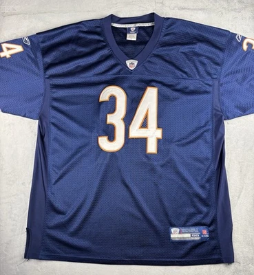 Camiseta Chicago Bears Reebok autêntica Walter Payton #34 tamanho 56 em campo - Imagem 1 de 4