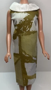 Vestido Vaina Vintage Barbie Moda Muñeca Hecho a Mano por Mamá - Imagen 1 de 2