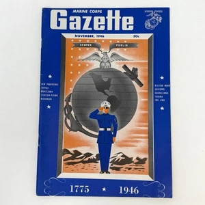 Vintage Marine Corps Gazette Magazine November, 1946 Anniversary Edition - Foto 1 di 9